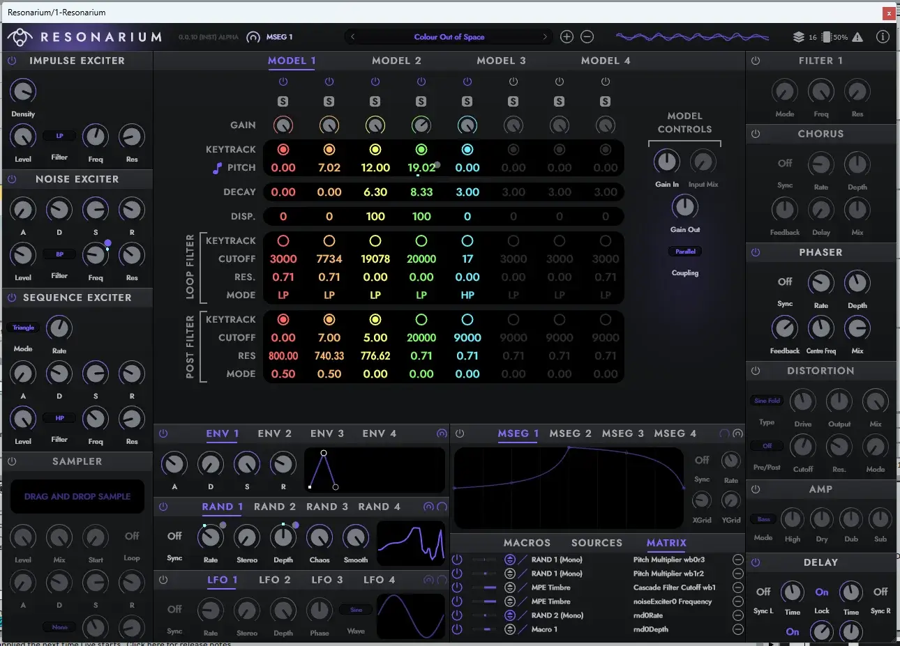🎛️ Soule DSP Resonarium – A Synth That Thinks Outside the Box